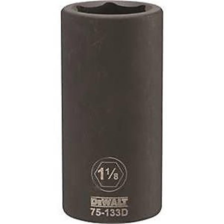 STANLEY DWMT75133OSP Impact 0.75 Drive Socket, 1.125 ST388202